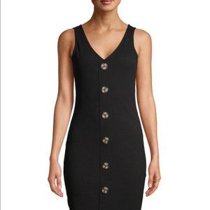 Ribbed Button Down Dress